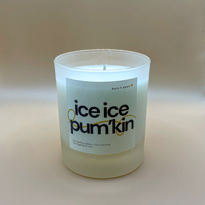 Ice Ice Pum'kin